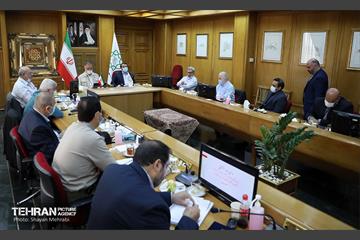 جلسه دکتر زاکانی با اعضای هیئت مدیره باغ موزه دفاع مقدس 19