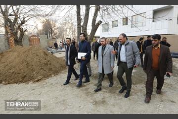 بازدید عضو شورای اسلامی شهر تهران از منطقه ۵