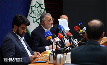 نشست خبری شهردار تهران 31