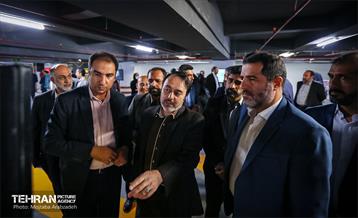 آیین افتتاح پارکینگ طبقاتی امیرکبیر 11