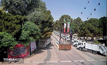 بازدید سخنگوی شهرداری تهران از سازمان مدیریت پسماند 61