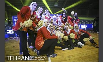 فینال و جشن قهرمانی لیگ برتر هندبال زنان 1