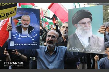 اجتماع مردم تهران در محکومیت جنایت رژیم صهیونیستی 8