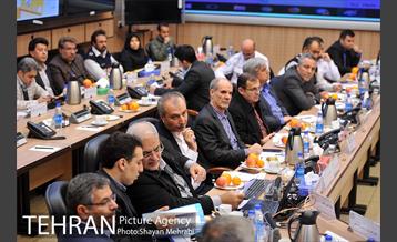 جلسه شورای هماهنگی ستاد مدیریت بحران با حضور دکتر نجفی شهردار تهران 12