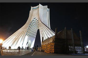 برج آزادی میزبان مسافران نوروزی 17