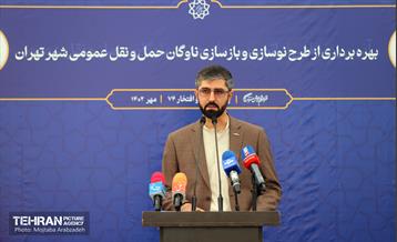 آیین بهره‌برداری از طرح نوسازی حمل و نقل عمومی تهران 28