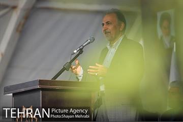 پیشواز نیروهای شهربان و حریم بان از نوروز با حضور شهردار تهران 39