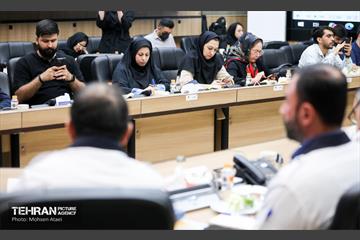 نشست خبری رئیس سازمان پیشگیری و مدیریت بحران شهر تهران 14