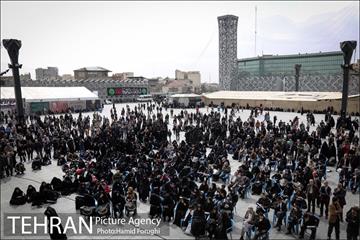 آیین سنتی سمنو پزان در میدان امام حسین (ع) 5