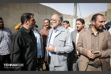 بازدید شهردار تهران از منطقه سیل زده امام زاده داوود(ع) 41