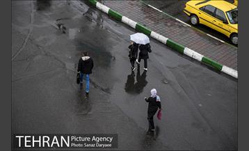 باران بهاری در تهران 22