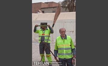 خدمات رسانی نیرو های خادم الحسین (ع) در کربلا 35