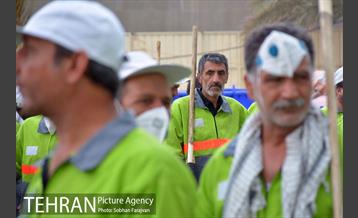 صبحگاه پاکبانان در شهر کربلا 3