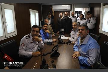 بازدید رییس مدیریت بحران کشور از مرکز آموزش آتش‌نشانی شهرداری تهران 38