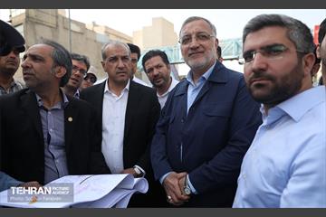 بازدید شهردار تهران از پروژهای عمرانی 6