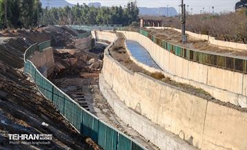 ترمیم و مرمت کانال سرخه حصار در شرق تهران 6