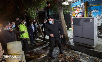 بازدید معاون خدمات شهری و هماهنگی‌امورمناطق از وضعیت ابگرفتگی مناطق یک،سه و پنج 17