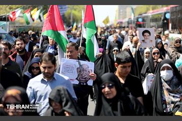 راهپیمایی روز قدس در پایتخت - 3 10