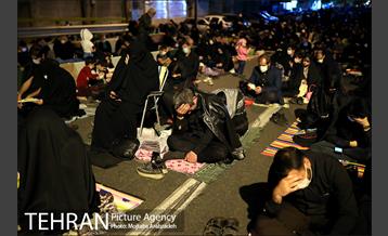 احیای شب بیست و سوم ماه رمضان در حسینیه همدانی‌ها 9