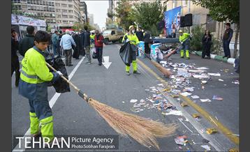 خدمات شهرداری تهران در مراسم 13 آبان 4