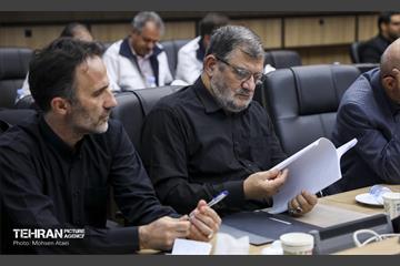 نشست جمعی از نمایندگان مجلس با رئیس سازمان پیشگیری و مدیریت بحران تهران 16