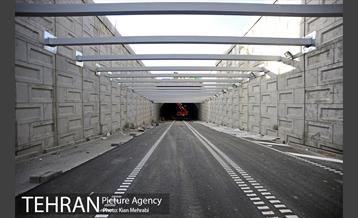 زیرگذر استاد معین قبل از افتتاح 21