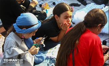 آیین آماده سازی دست سازه های نمدی برای کودکان اربعینی  20