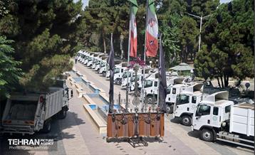 بازدید سخنگوی شهرداری تهران از سازمان مدیریت پسماند 60