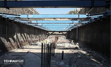 توسعه متروی تهران؛ ایستگاه سرباز 50