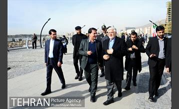 آیین بهره برداری از ۵۵ پروژه مدیریت شهری در منطقه ۲۲ تهران 2