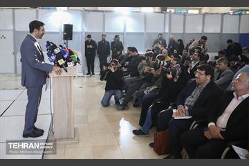 نشست خبری سخنگوی شورای نگهبان در نمایشگاه رسانه‌های ایران 13