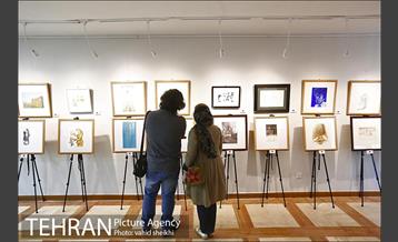 نمایشگاه خیریه کارتون و کاریکاتور نقش مهربانی 1