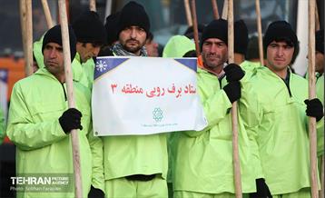 مانور برف‌‍‌روبی منطقه 3 23