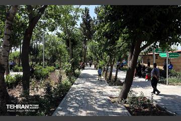 افتتاح بوستان شهدای خدمت و ۲۱۰ پروژه منطقه ۱۰ 7
