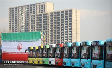 الحاق اتوبوس های برقی و دیزلی به اتوبوسرانی شهر تهران 24