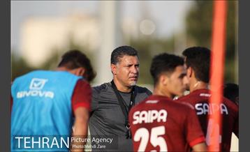 تمرین تیم فوتبال سایپا تهران
