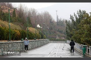 بارش باران زمستانی در تهران 33