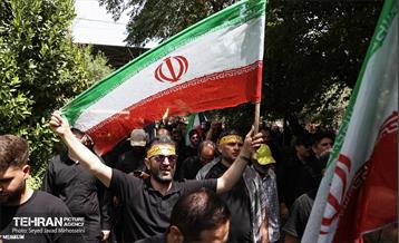 دسته عزاداران دانشگاه تهران در تاسوعای حسینی 33