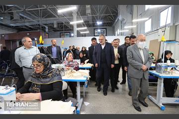 آیین افتتاح مراکز توانمندسازی کوثر و بهسازی۴۰۰معبر پایتخت 11