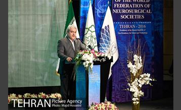 مراسم رونمایی از تندیس پروفسور سمیعی 9