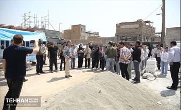 بازدید اعضای سازمان نظام مهندسی از پروژه‌های محله نفرآباد و کارخانه سیمان ری 39