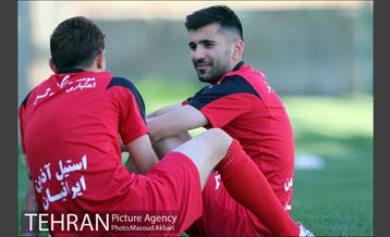 تمرین تیم فوتبال پرسپولیس