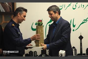 آیین رونمایی از تابلو شرکت شهربان و حریم‌بان شهرداری تهران 3