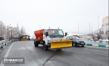 روز برفی در منطقه 5 1