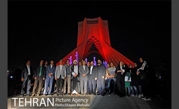 شبگردی اصحاب رسانه به میزبانی منطقه 9 15