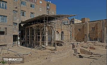 آغاز فاز دوم مرمت عمارت علاالدوله 37