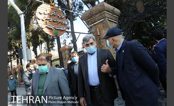 مراسم افتتاح پروژه های کوچک مقیاس منطقه ده 19