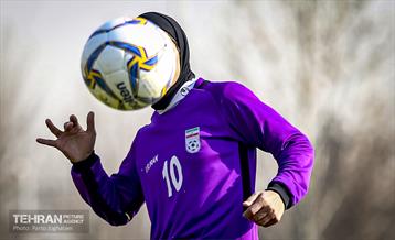 تمرین تیم ملی فوتبال زنان 20