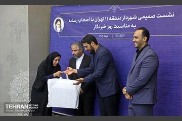 نشست خبری شهردار منطقه 11 با اصحاب رسانه 2