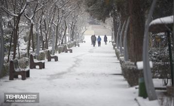 روز برفی تهران 24